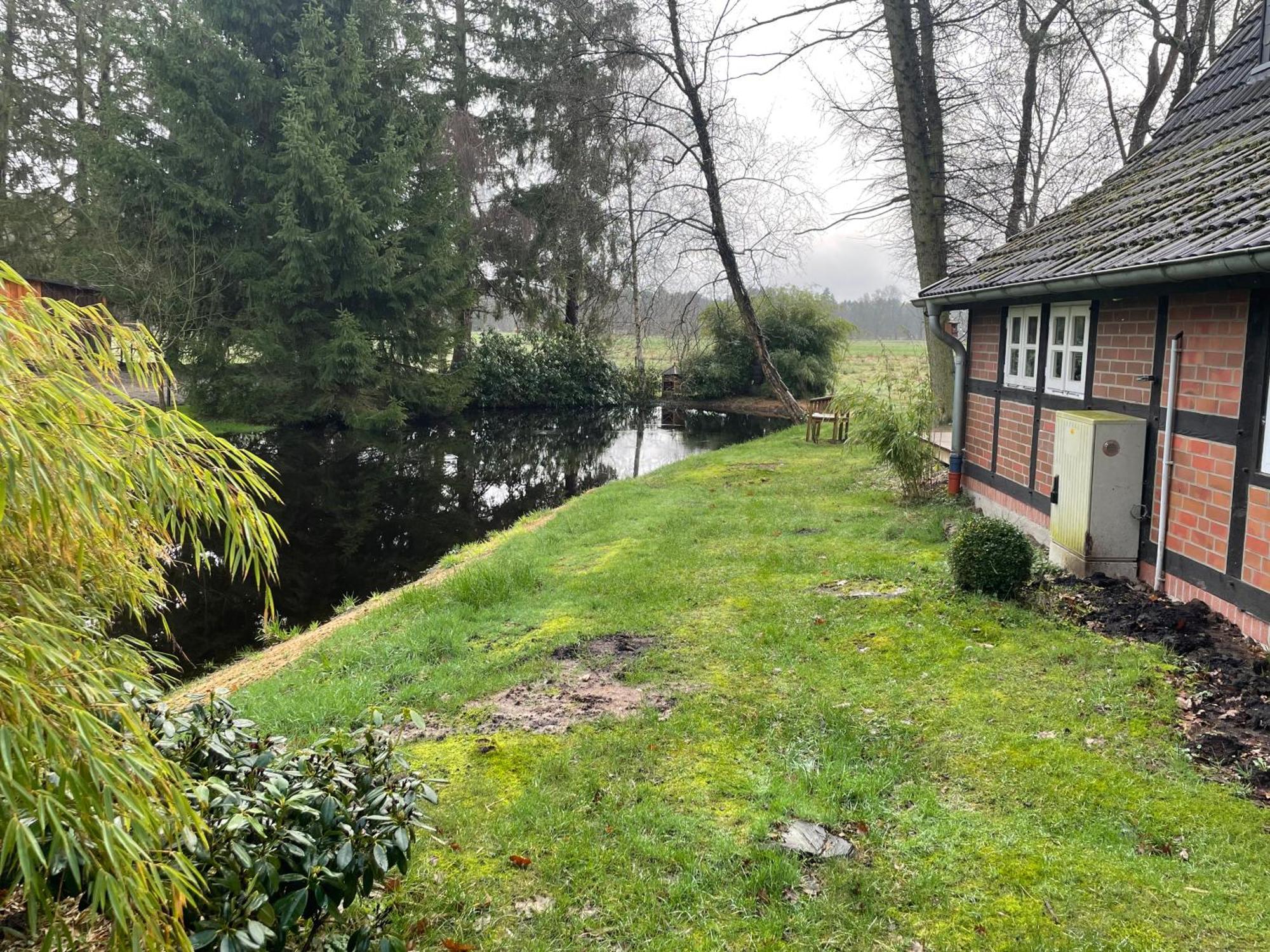 Haus Am Teich Apartment Worpswede Bagian luar foto